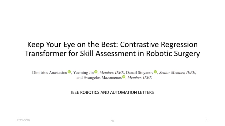 keep your eye on the best contrastive regression n.w