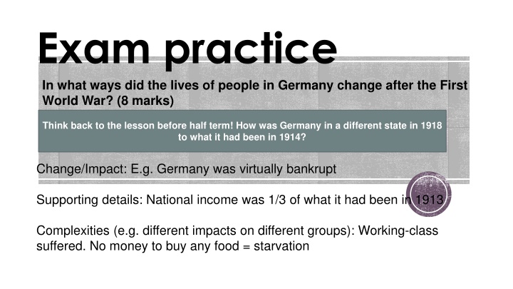 exam practice in what ways did the lives n.w