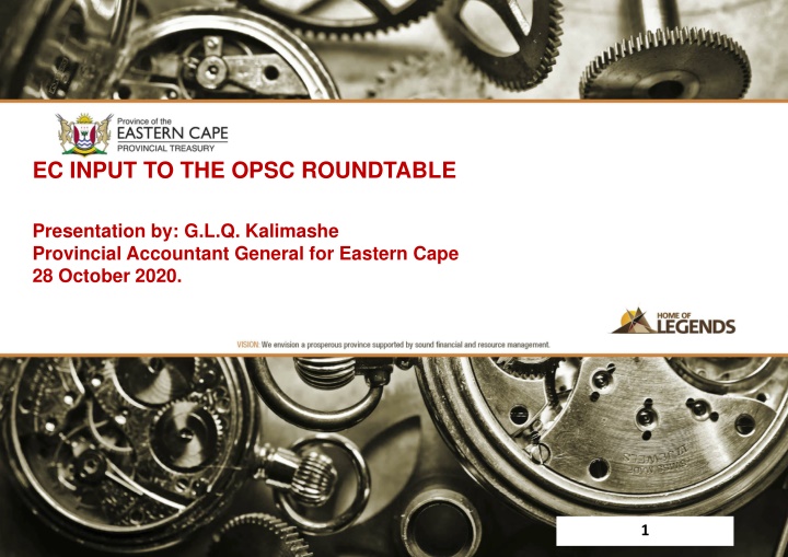 ec input to the opsc roundtable n.w