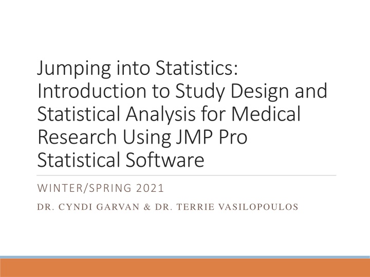 jumping into statistics introduction to study n.w