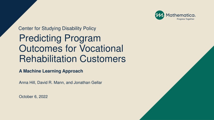 center for studying disability policy predicting n.w