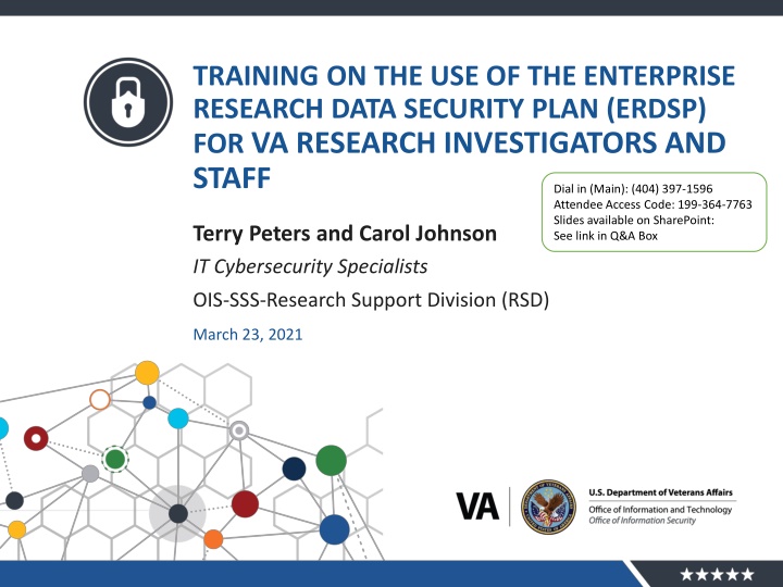 training on the use of the enterprise research n.w