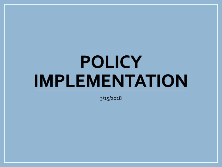 policy n.w
