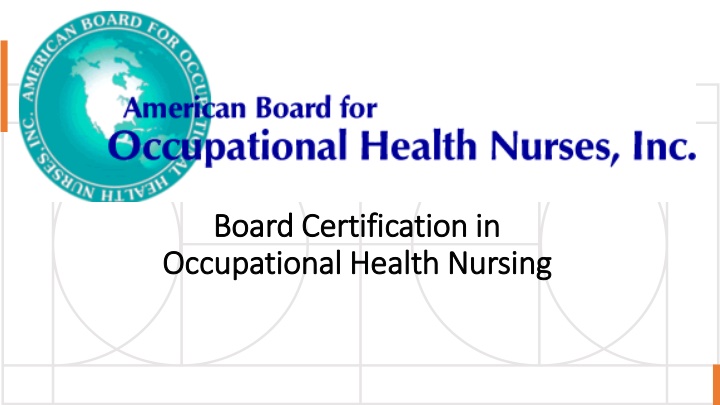 board certification in board certification n.w