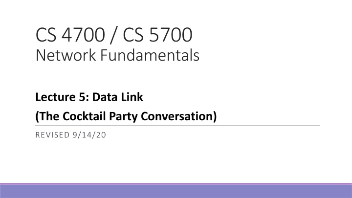 cs 4700 cs 5700 network fundamentals n.w