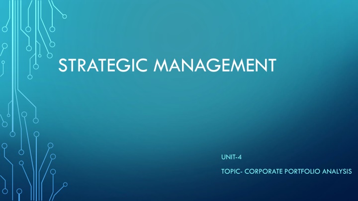 strategic management n.w