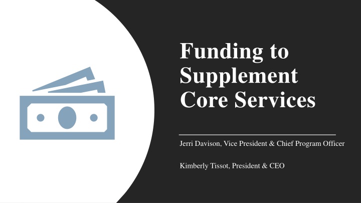 funding to supplement core services n.w