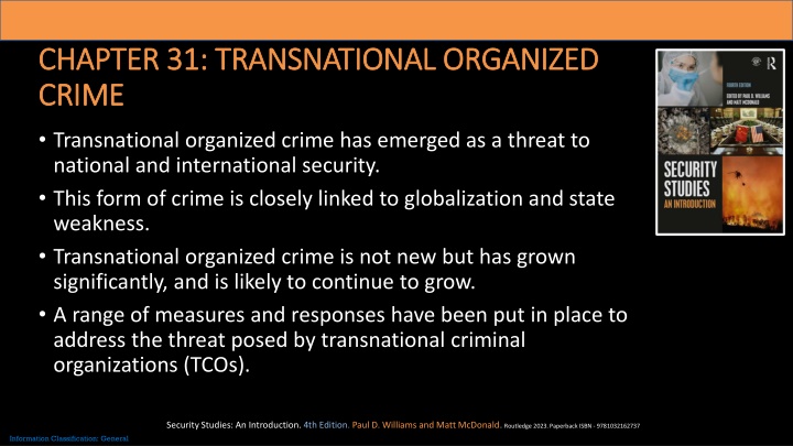 chapter 31 transnational organized chapter n.w