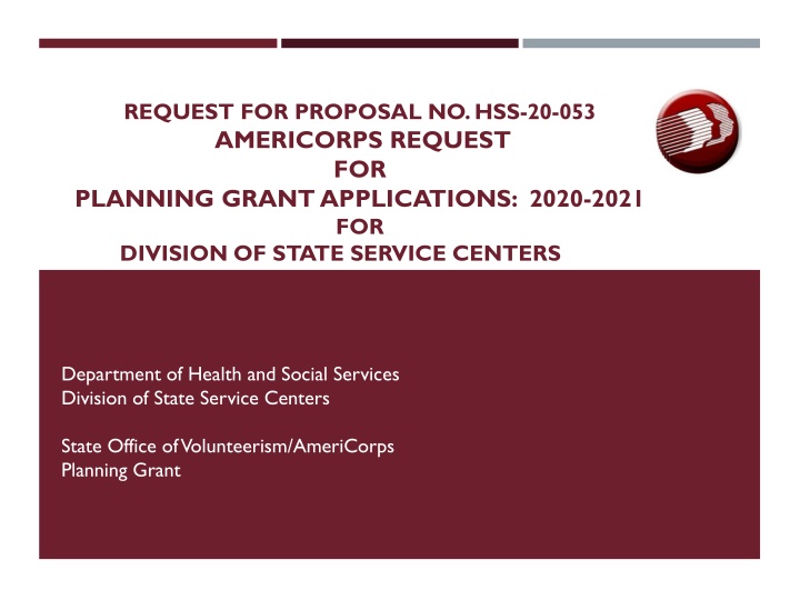 request for proposal no hss 20 053 americorps n.w