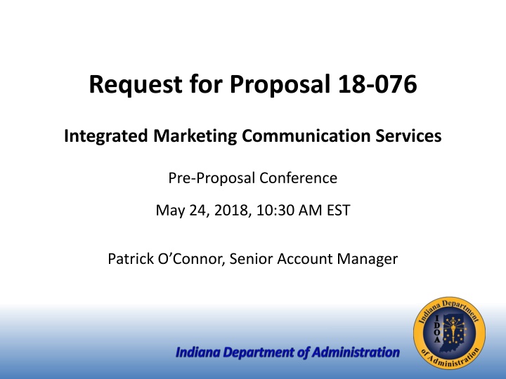 request for proposal 18 076 n.w