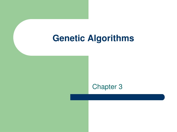 genetic algorithms n.w
