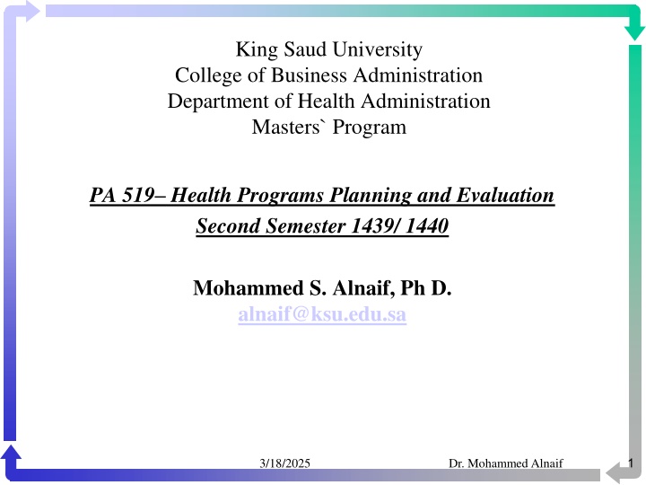 king saud university college of business n.w