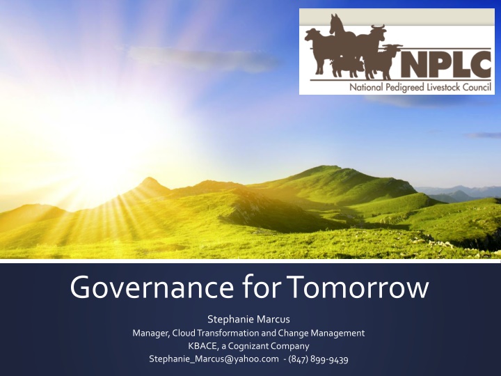 governance for tomorrow n.w