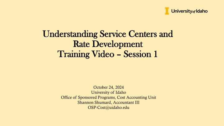 understanding service centers and understanding n.w
