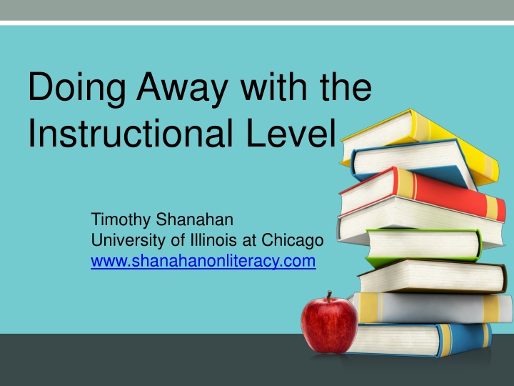 doing away with the instructional level n.w