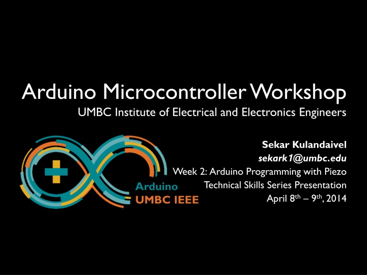 arduino microcontroller workshop umbc institute n.w