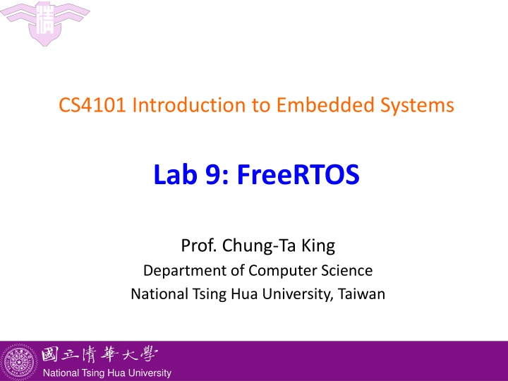 cs4101 introduction to embedded systems n.w