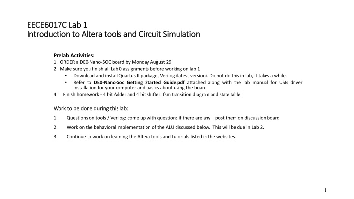 eece6017c eece6017c lab 1 introduction to altera n.w