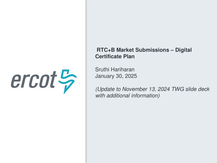 rtc b market submissions digital certificate plan n.w