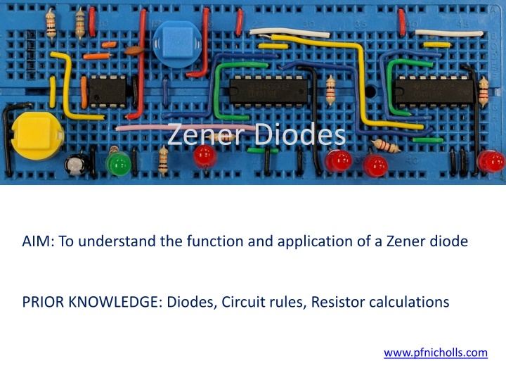 zener diodes n.w