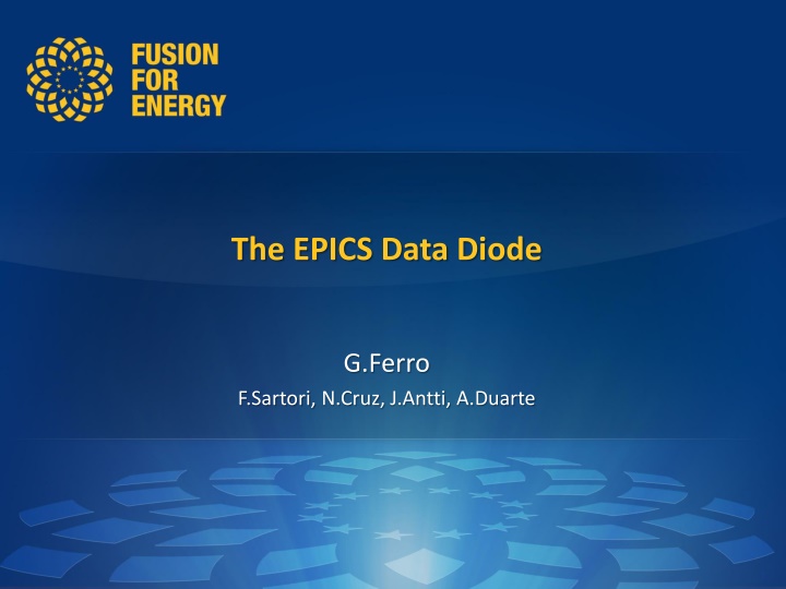the epics data diode n.w