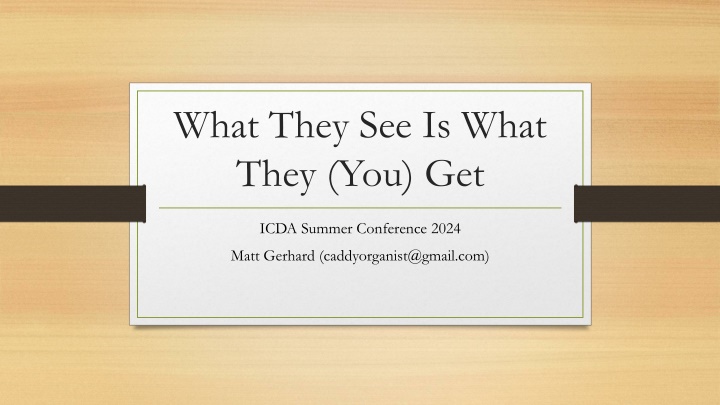 what they see is what they you get n.w