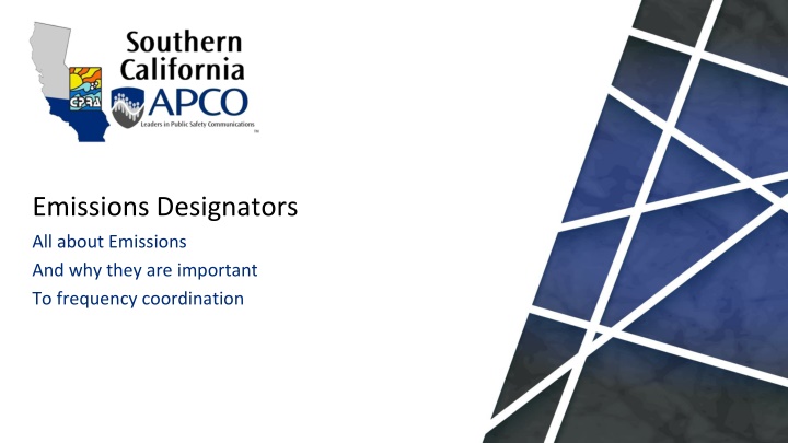 emissions designators n.w