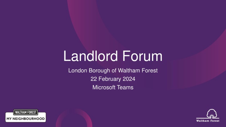landlord forum n.w