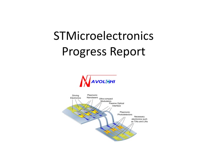 stmicroelectronics progress report n.w