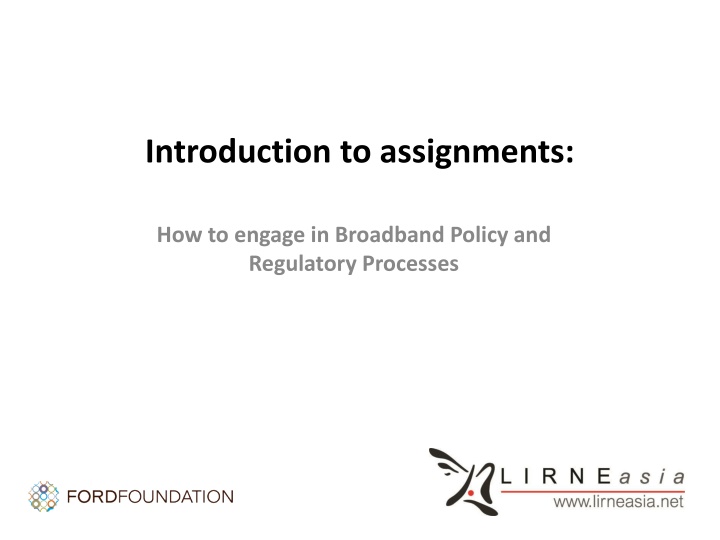 introduction to assignments n.w