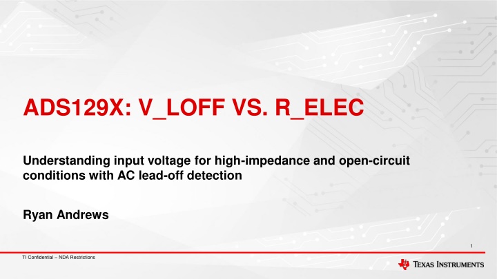 ads129x v loff vs r elec n.w