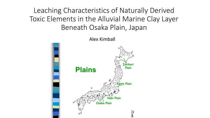 leaching characteristics of naturally derived n.w