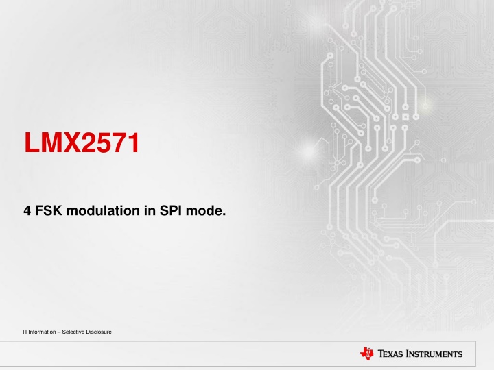 lmx2571 n.w
