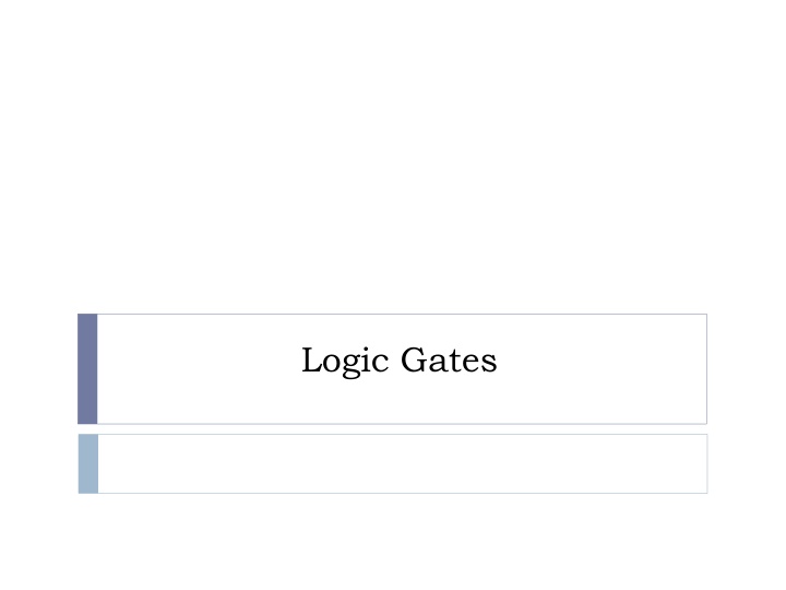 logic gates n.w