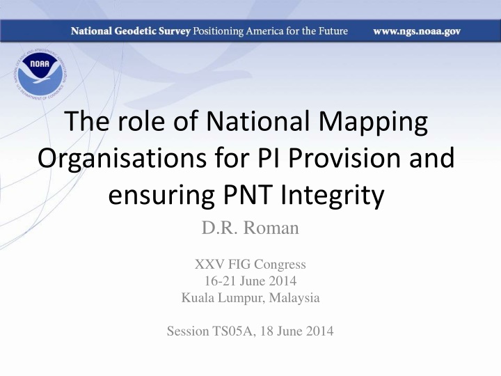 the role of national mapping organisations n.w