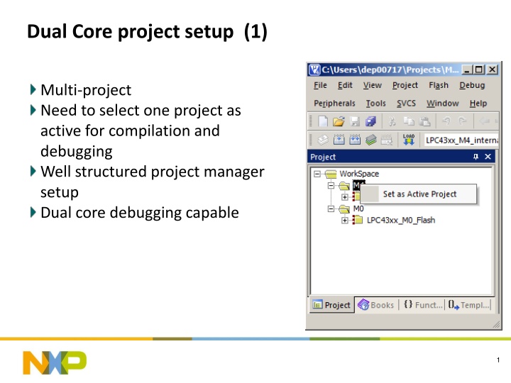 dual core project setup 1 n.w