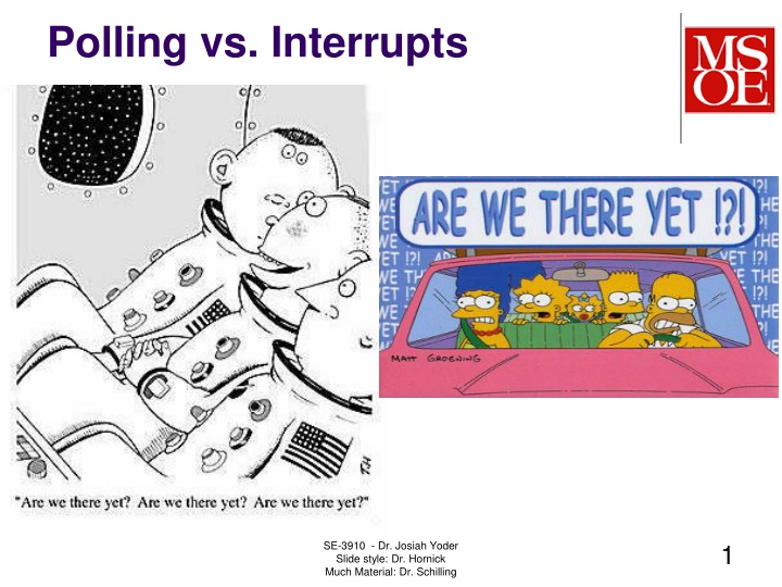 polling vs interrupts n.w