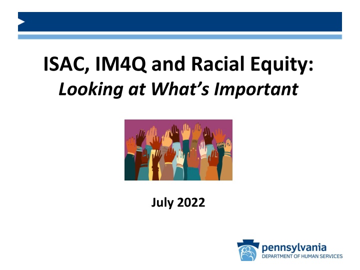 isac im4q and racial equity looking at what n.w