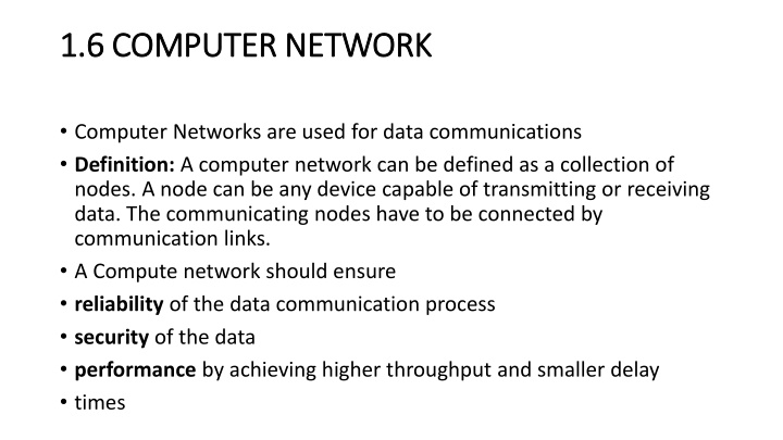 1 6 computer network 1 6 computer network n.w