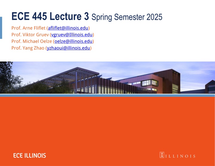 ece 445 lecture 3 spring semester 2025 n.w