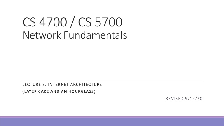 cs 4700 cs 5700 network fundamentals n.w