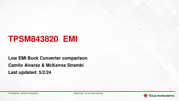 tpsm843820 emi n.w