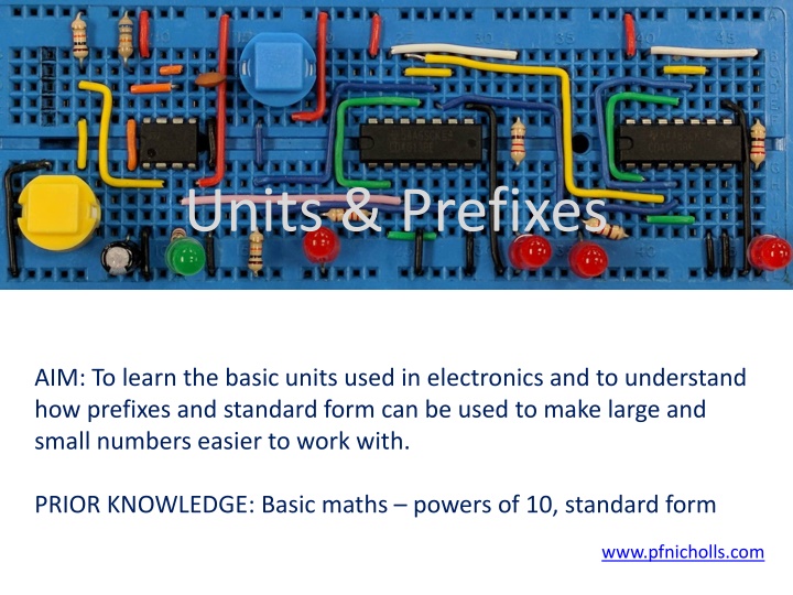 units prefixes n.w