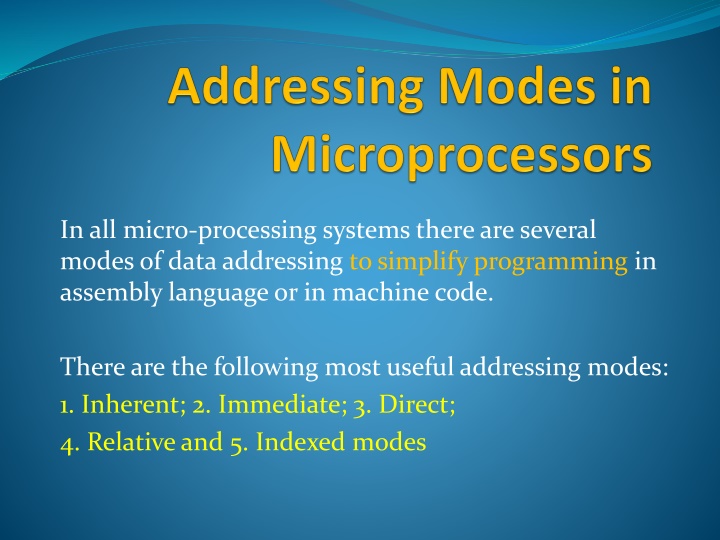 in all micro processing systems there are several n.w