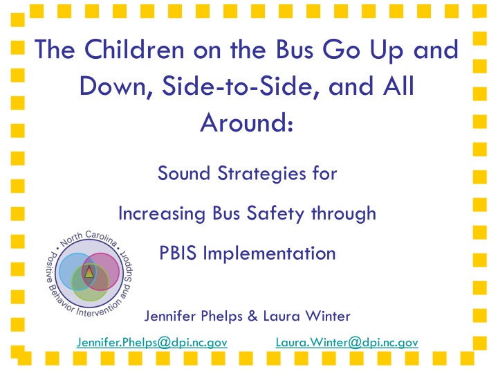 the children on the bus go up and down side n.w