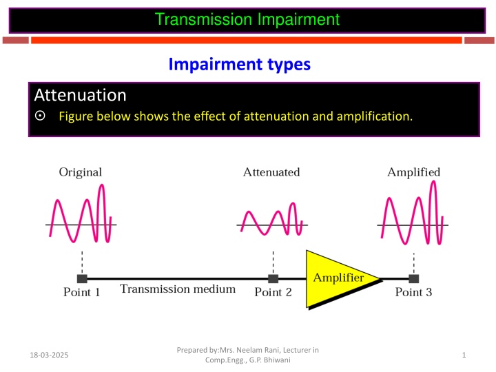 transmission impairment n.w