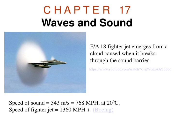 c h a p t e r 17 waves and sound n.w