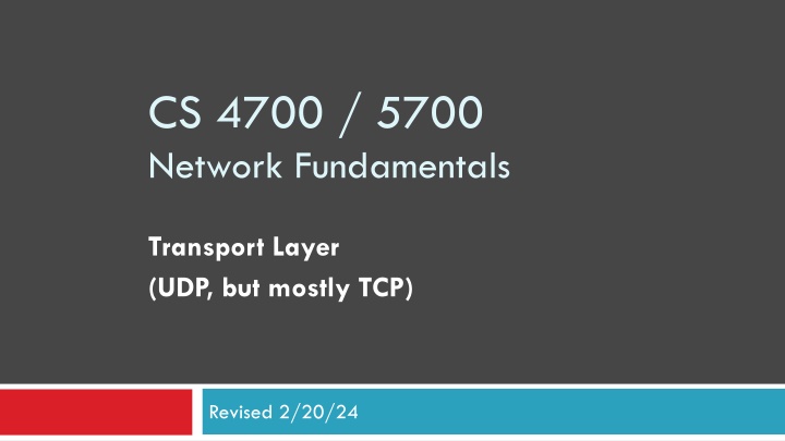 cs 4700 5700 network fundamentals n.w