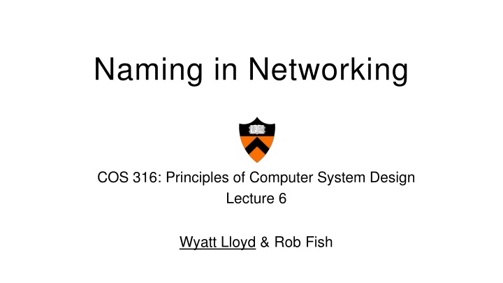 naming in networking n.w