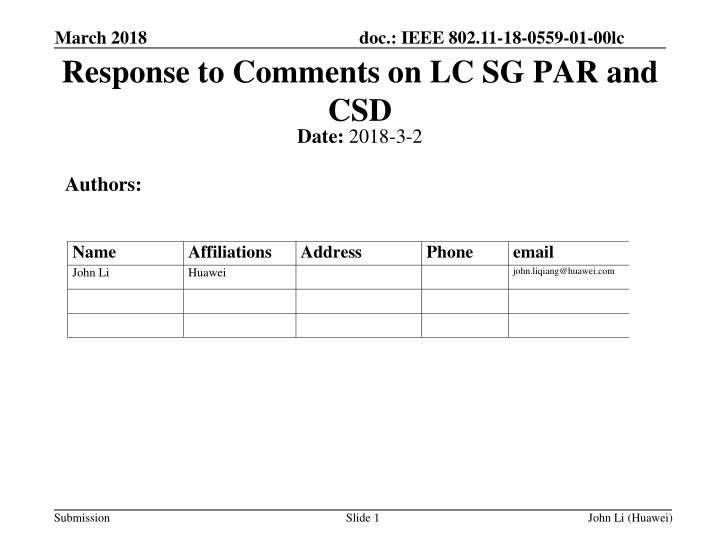 march 2018 response to comments n.w